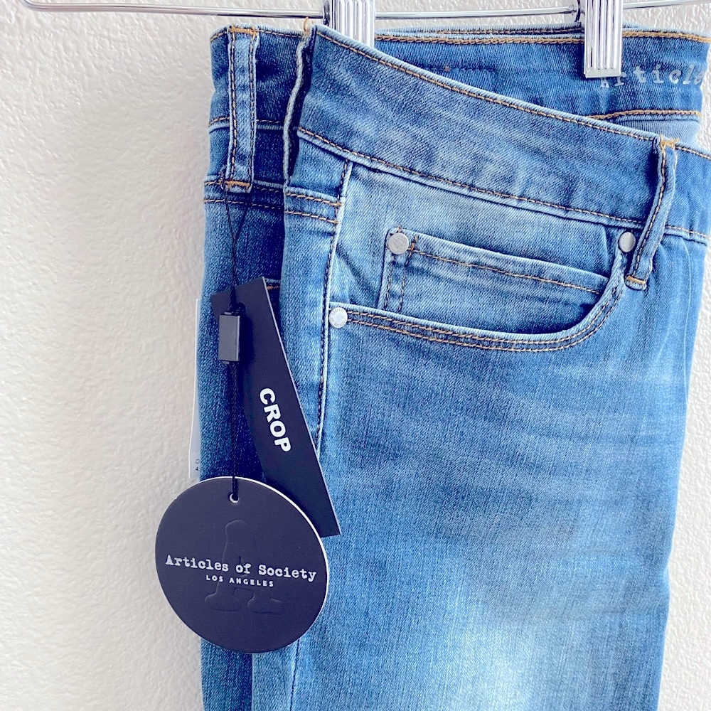 NWT - Articles of Society Crop Denim